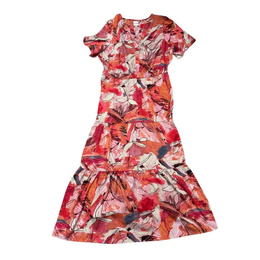 Dress Casual Maxi By Nic + Zoe In Pink, Size: L