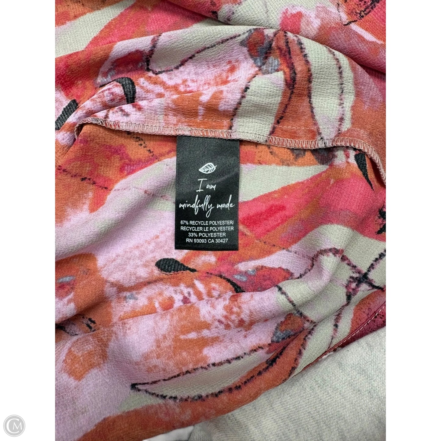 Dress Casual Maxi By Nic + Zoe In Pink, Size: L
