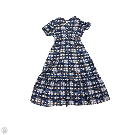 Dress Casual Maxi By Nic + Zoe In Navy, Size: L