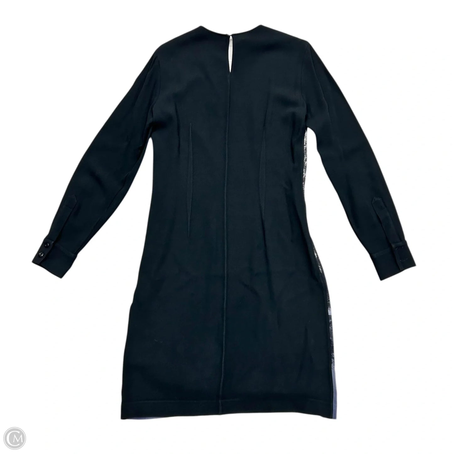 Dress Luxury Designer By Stella Mccartney In Black & Grey, Size: M