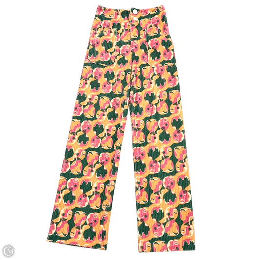 Pants Other By Anthropologie In Green & Orange, Size: M