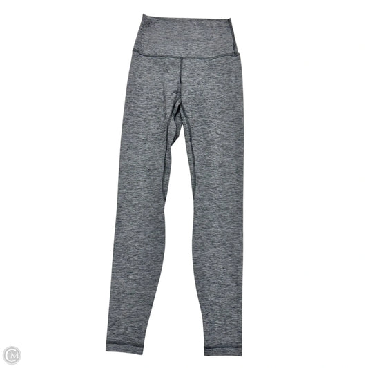 Athletic Leggings By Lululemon In Grey, Size: S