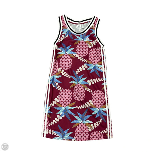 Athletic Dress By Adidas In Multi-colored, Size: S
