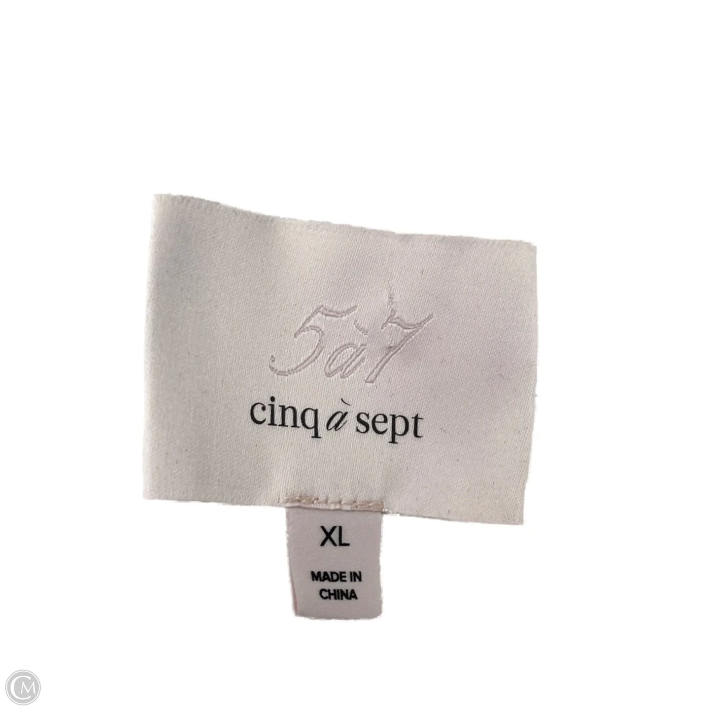 Jacket Other By Cinq A Sept In White, Size: Xl