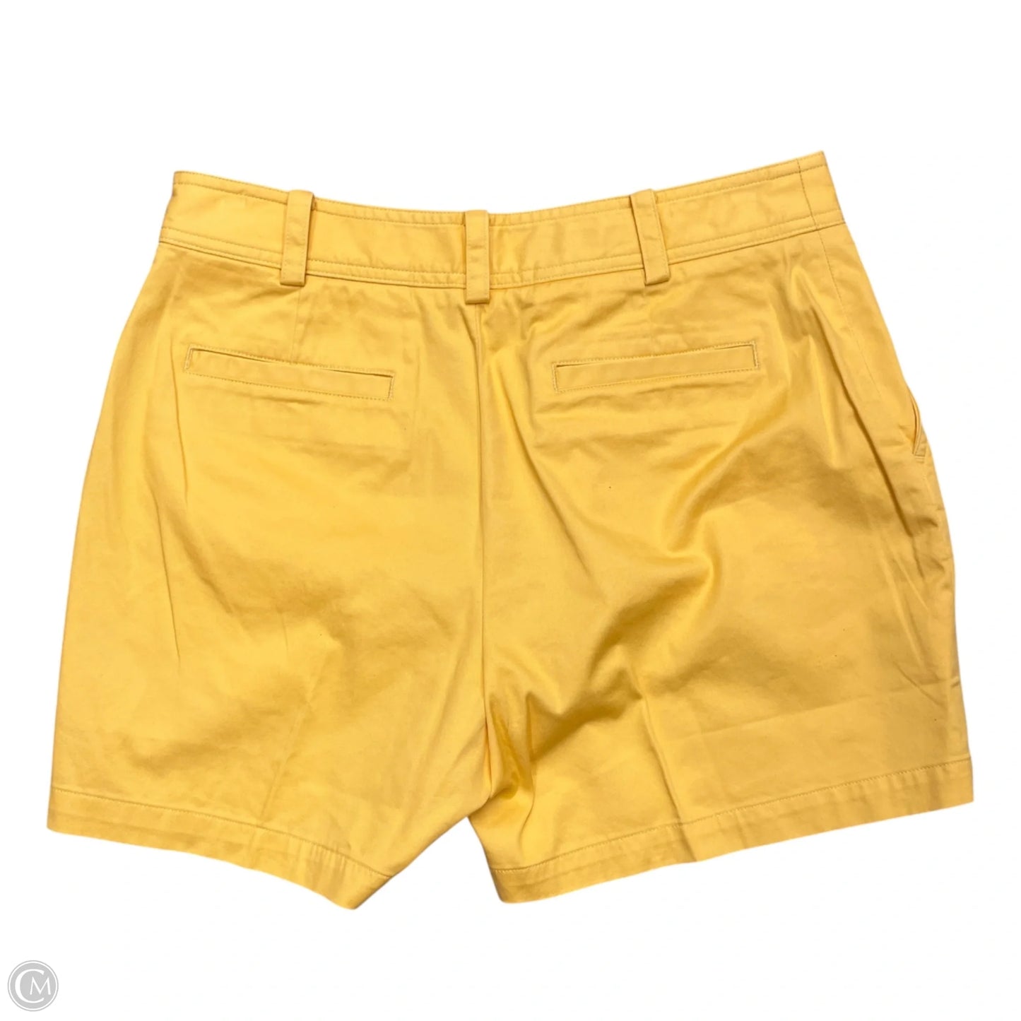 Shorts By Brooks Brothers In Yellow, Size: 4