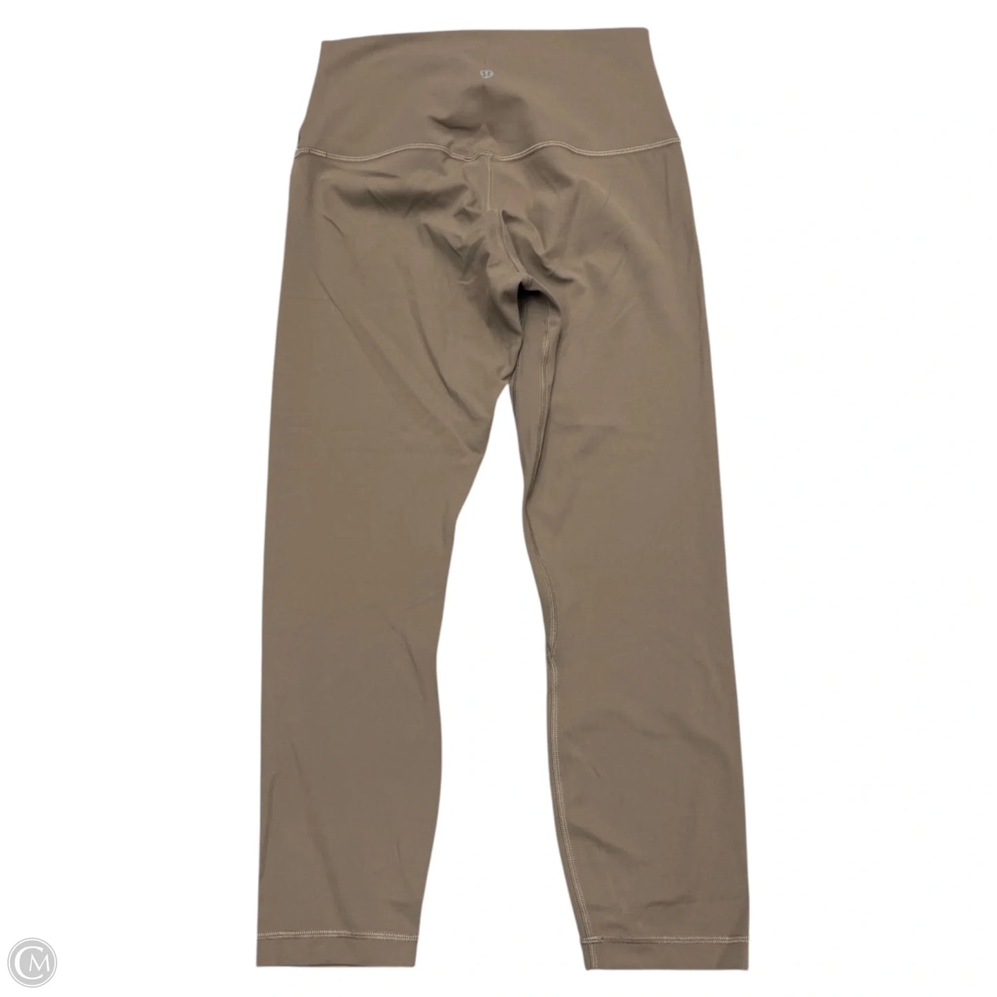 Athletic Leggings Capris By Lululemon In Brown, Size: M