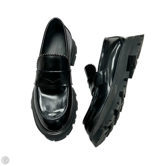 Shoes Luxury Designer By Alexander Mcqueen In Black, Size: 9