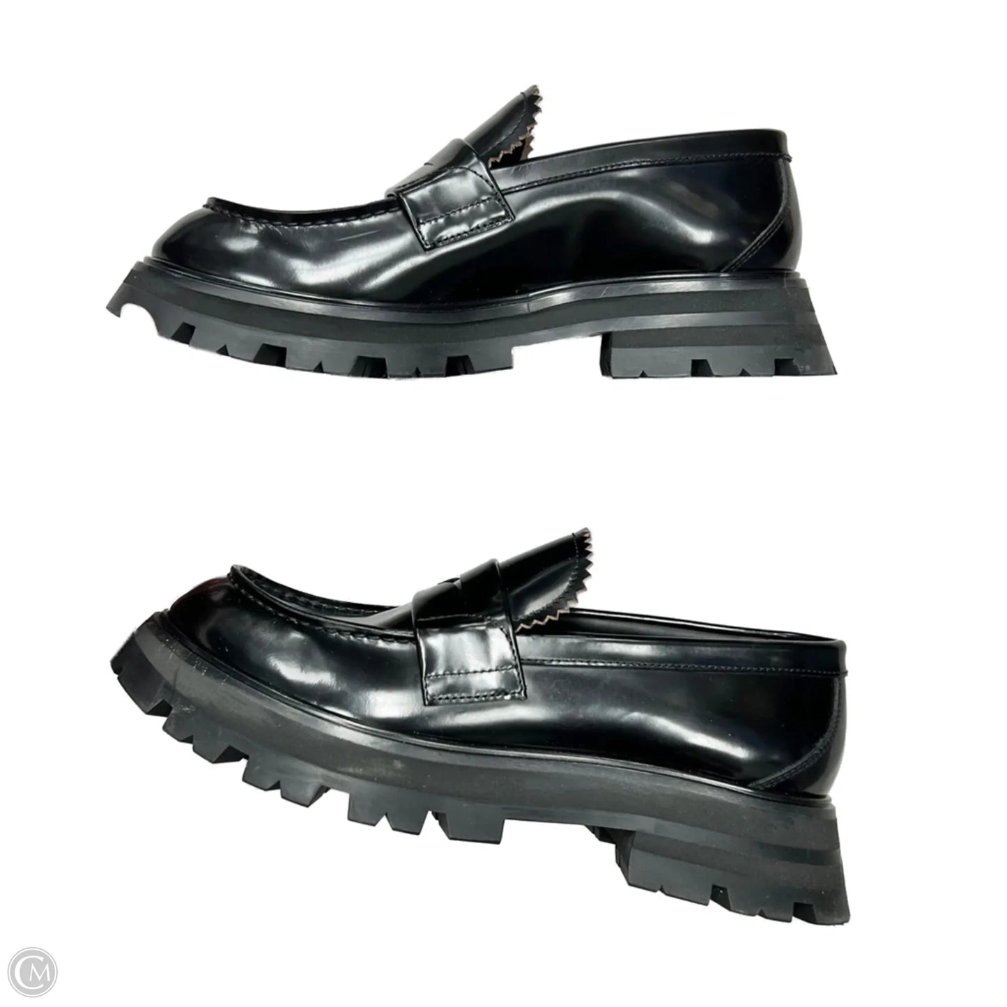 Shoes Luxury Designer By Alexander Mcqueen In Black, Size: 9