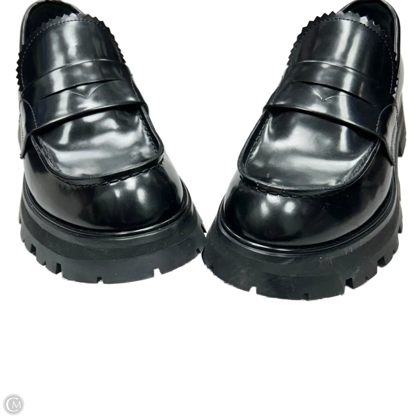 Shoes Luxury Designer By Alexander Mcqueen In Black, Size: 9