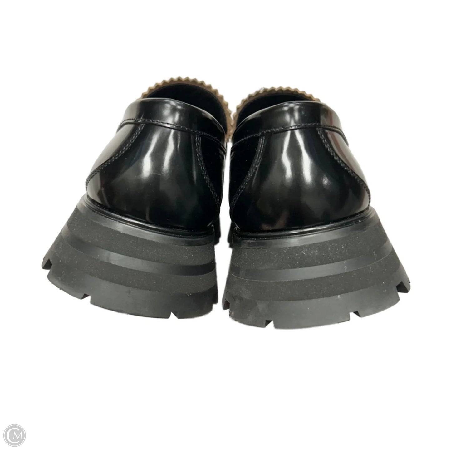 Shoes Luxury Designer By Alexander Mcqueen In Black, Size: 9