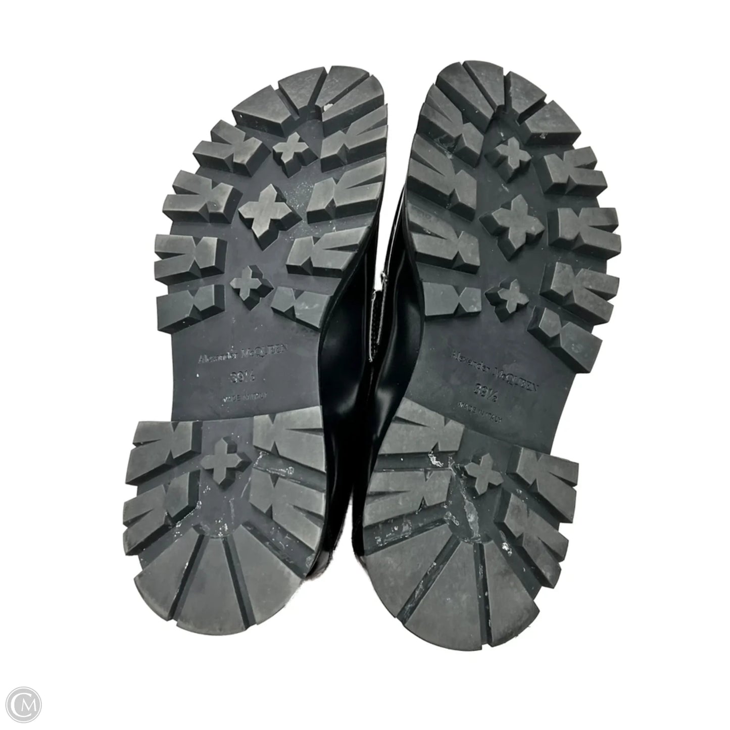 Shoes Luxury Designer By Alexander Mcqueen In Black, Size: 9