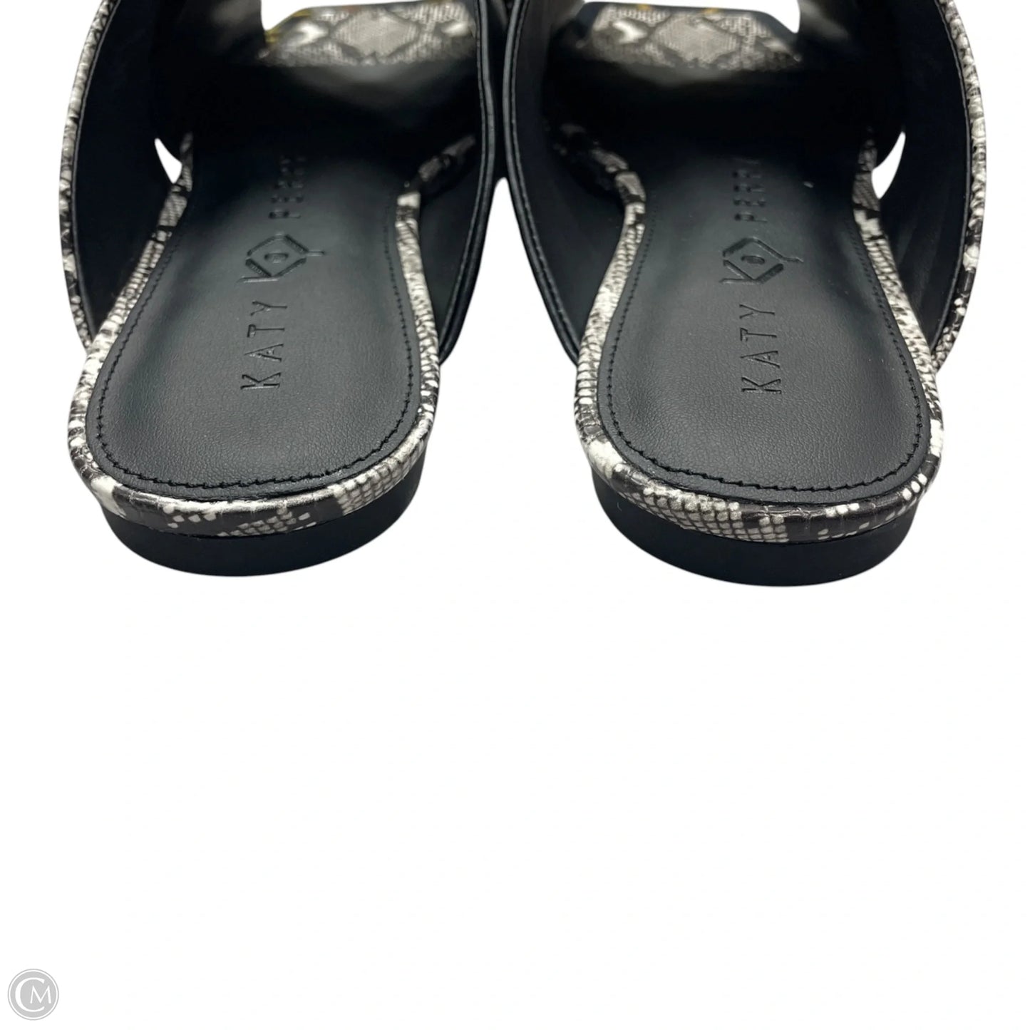 Sandals Flats By Katy Perry In Snakeskin Print, Size: 9