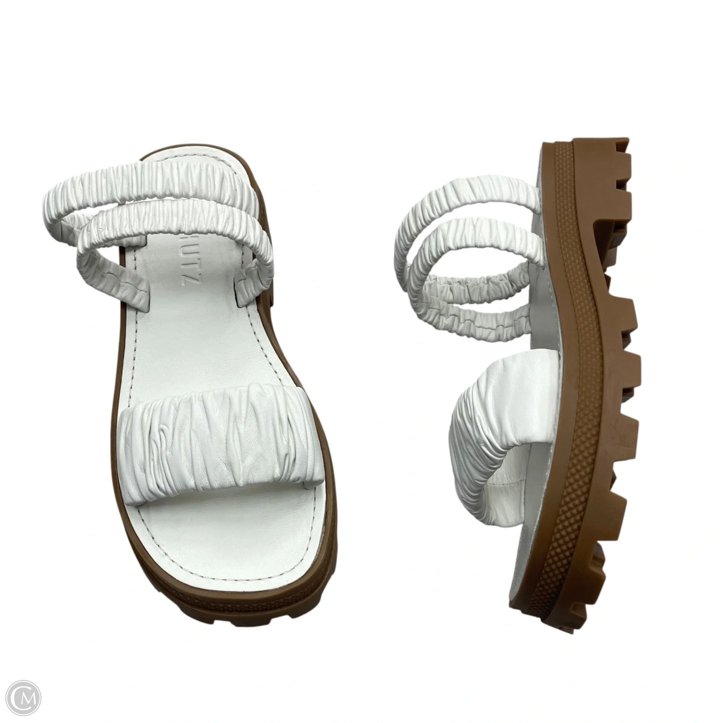 Sandals Flats By Schutz In White, Size: 5.5