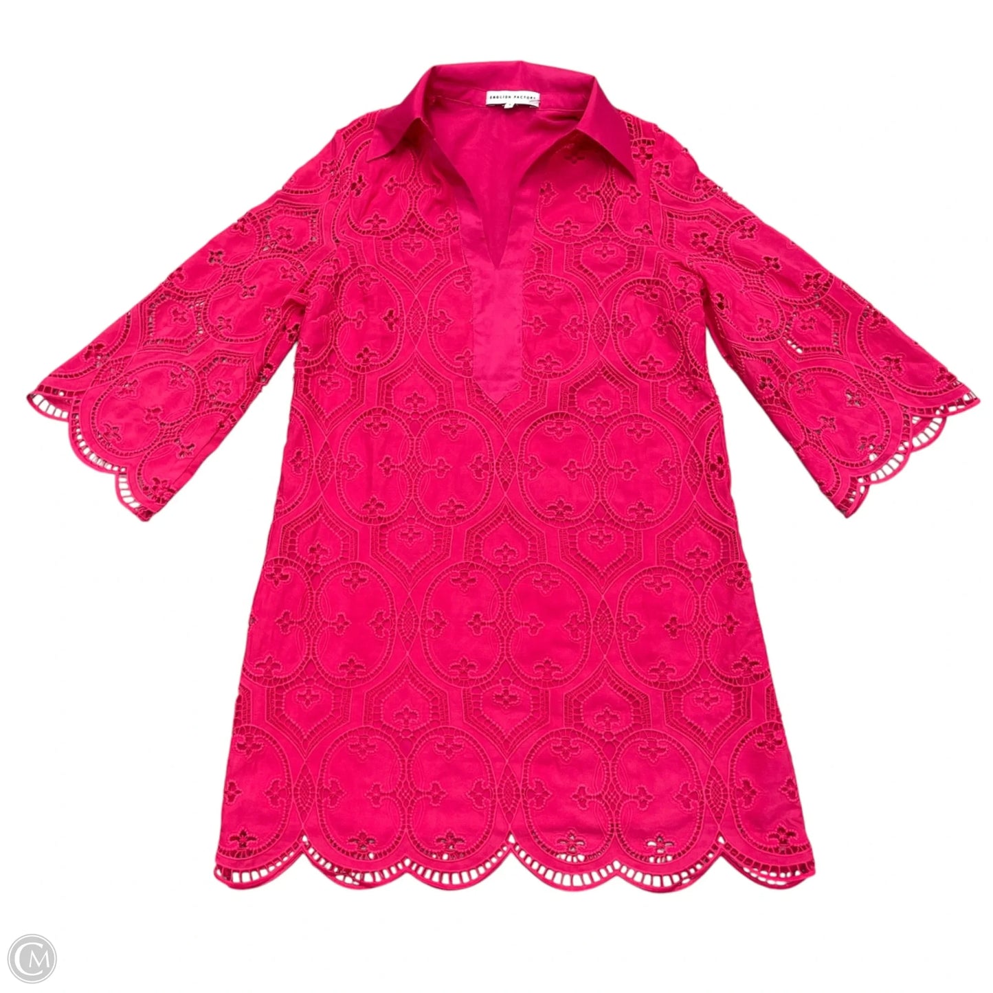 Dress Casual Short By English Factory In Pink, Size: S