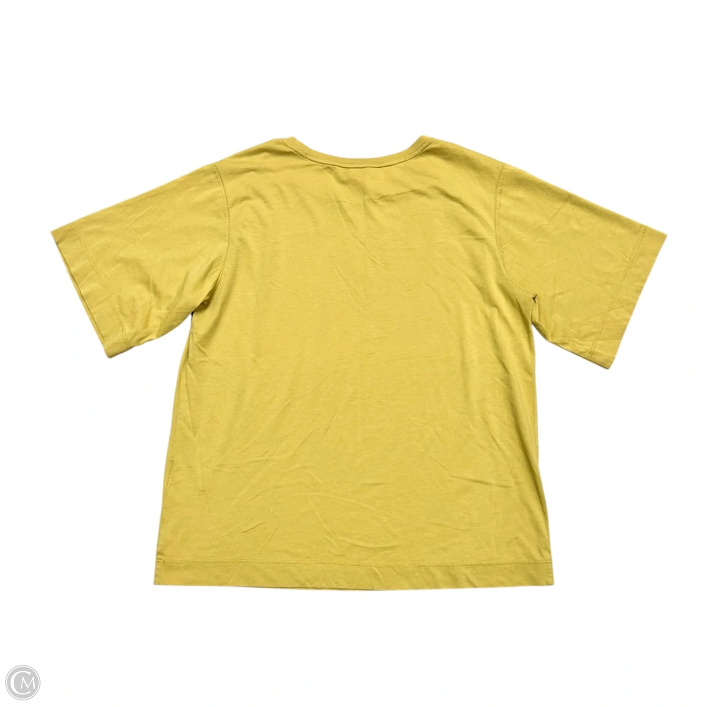 Top Short Sleeve By Rebecca Taylor In Yellow, Size: Xs