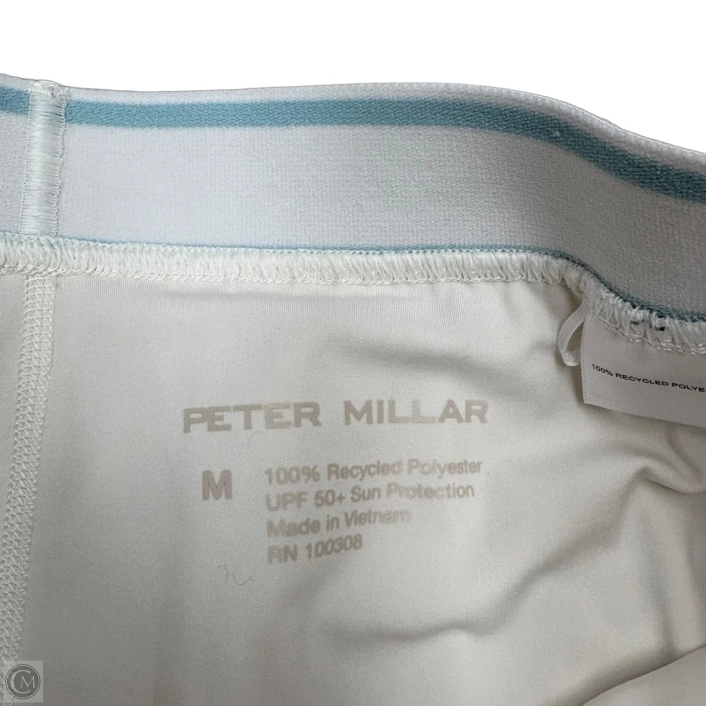 Athletic Skort By Peter Millar In White, Size: M