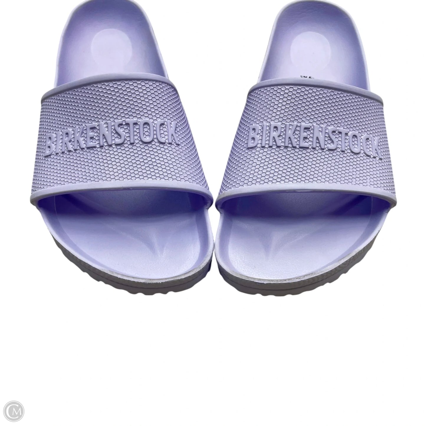 Sandals Flats By Birkenstock In Purple, Size: 9