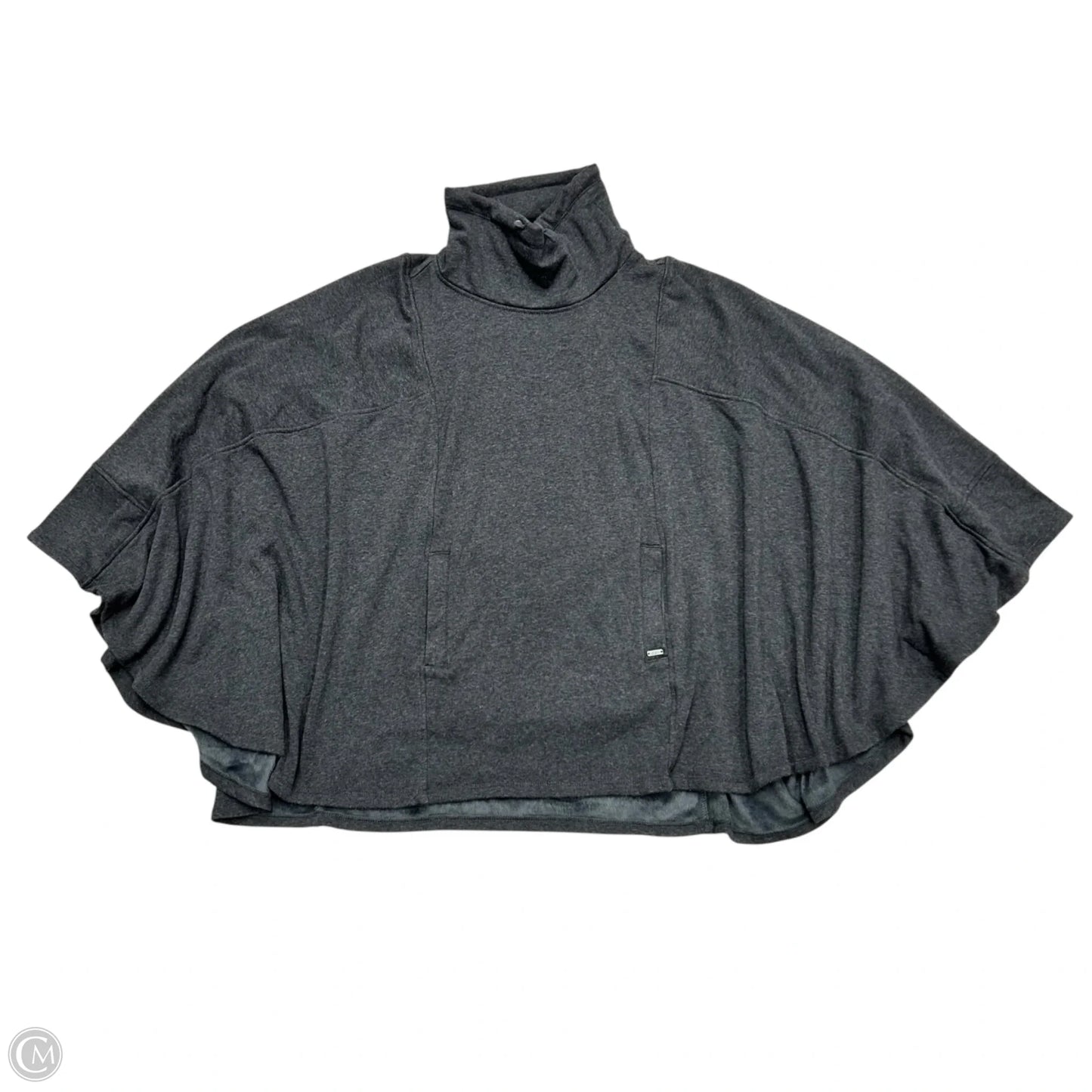 Poncho Designer By Ugg In Grey, Size: M/L
