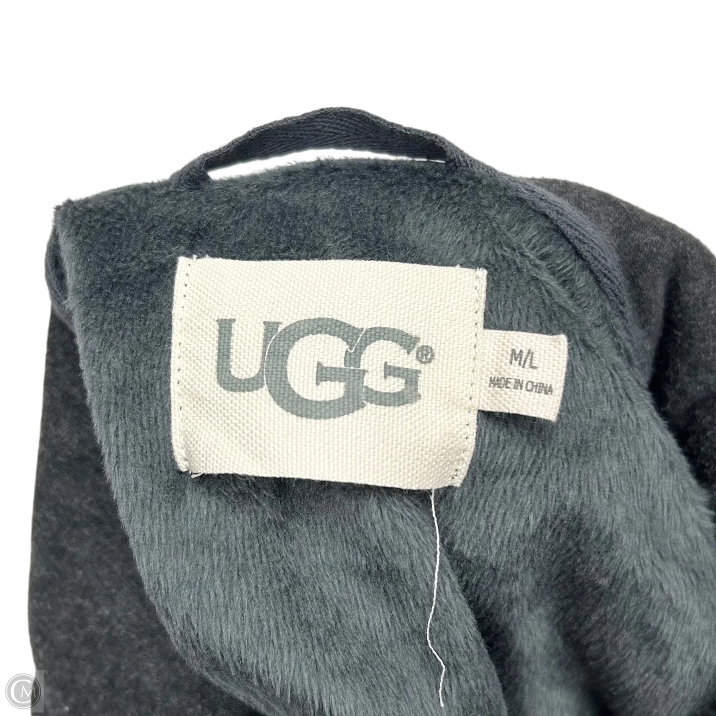 Poncho Designer By Ugg In Grey, Size: M/L