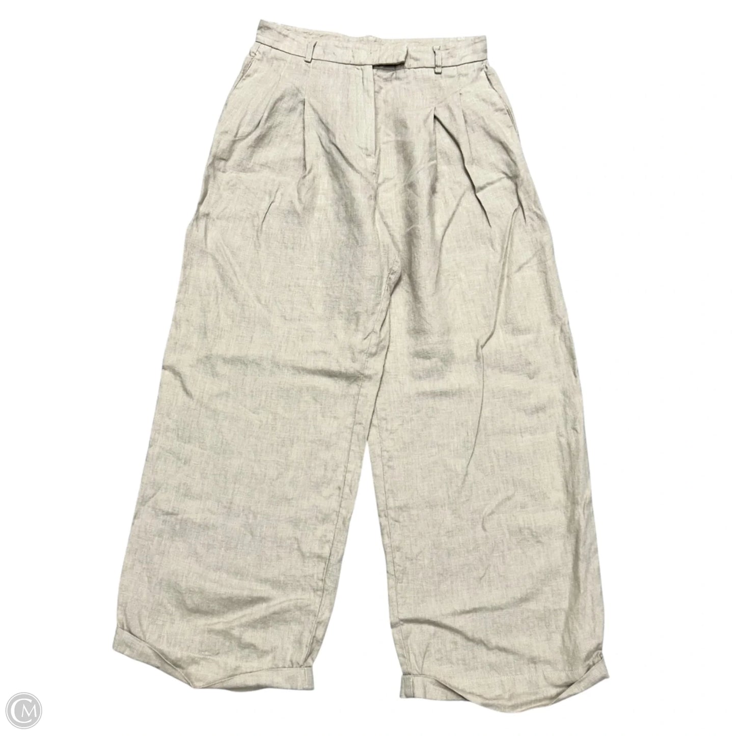 Pants Linen By Free People In Beige, Size: 4