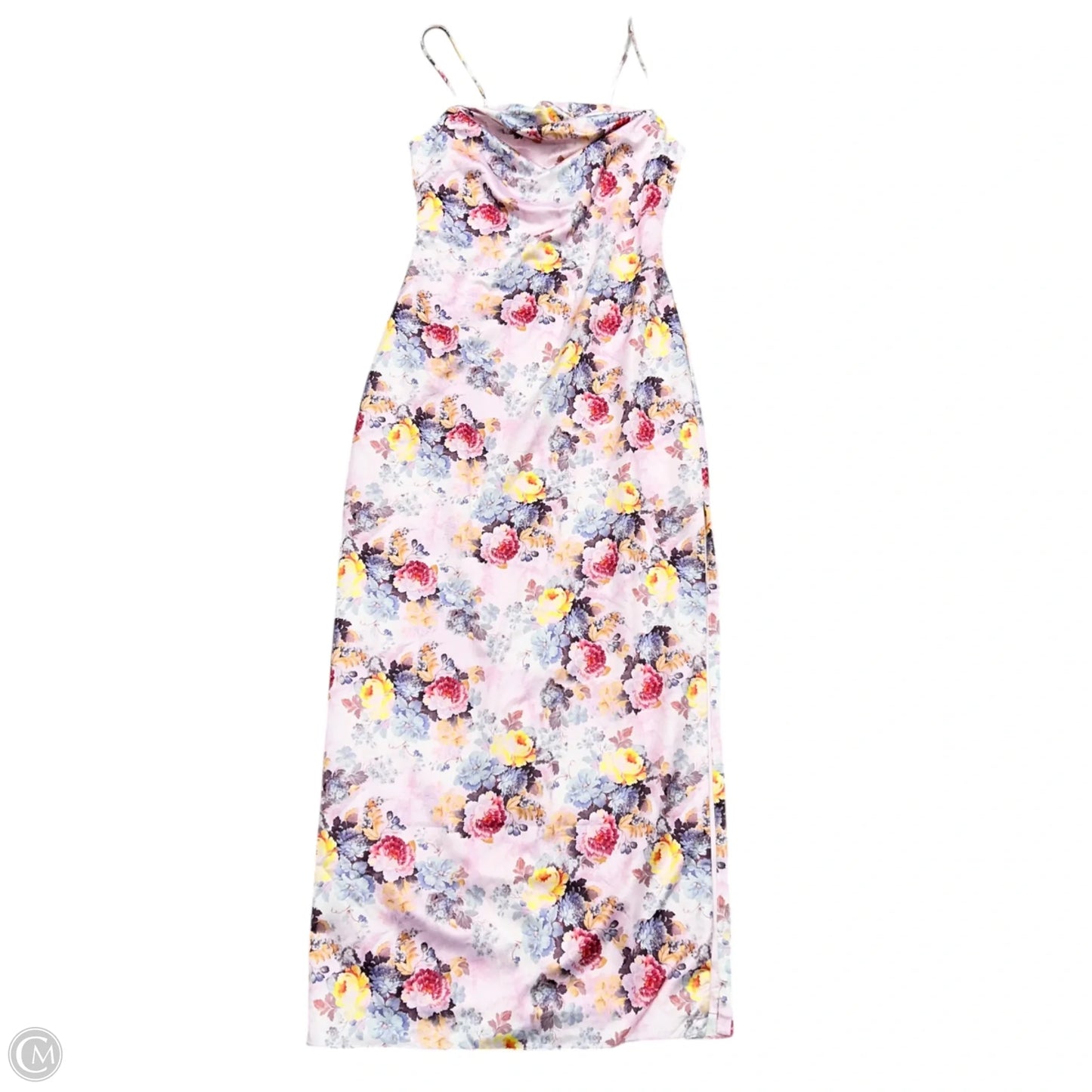 Dress Party Long By Bhldn In Floral Print Pattern, Size: M