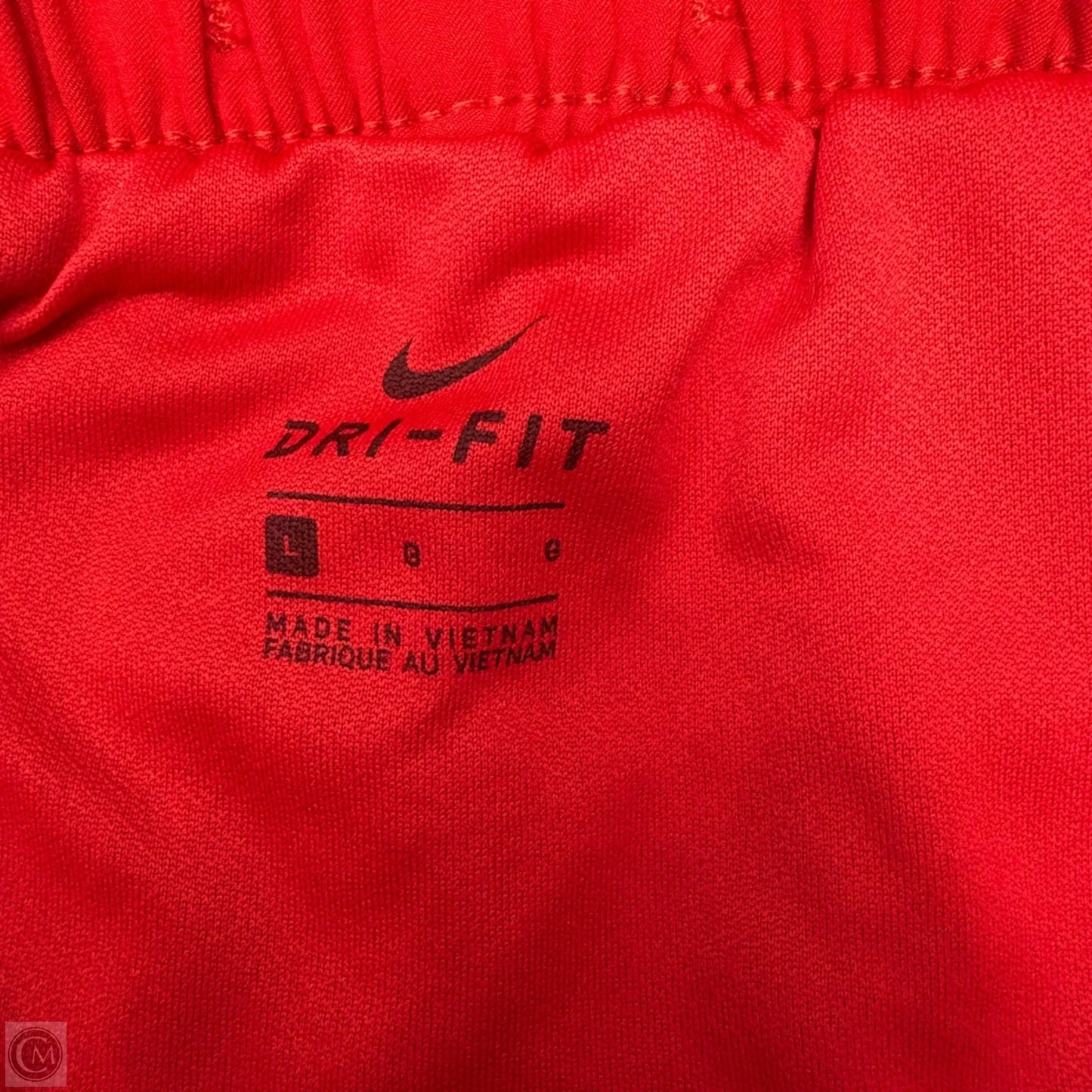 Athletic Shorts By Nike Apparel In Red, Size: L