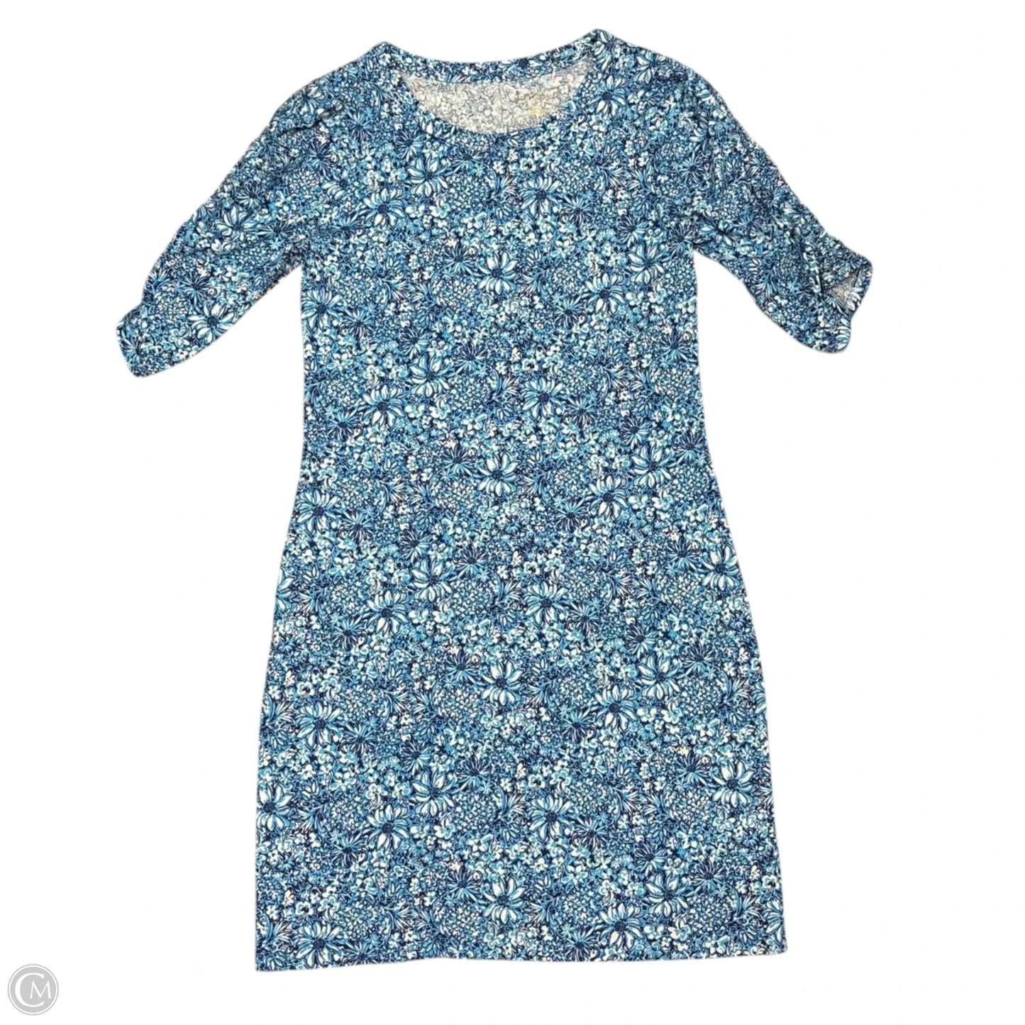 Dress Designer By Lilly Pulitzer In Blue & White, Size: Xs