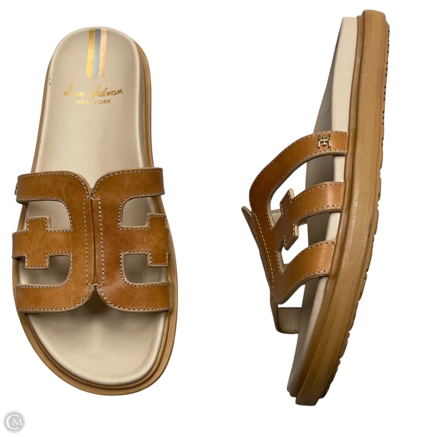 Sandals Flats By Sam Edelman In Tan, Size: 9