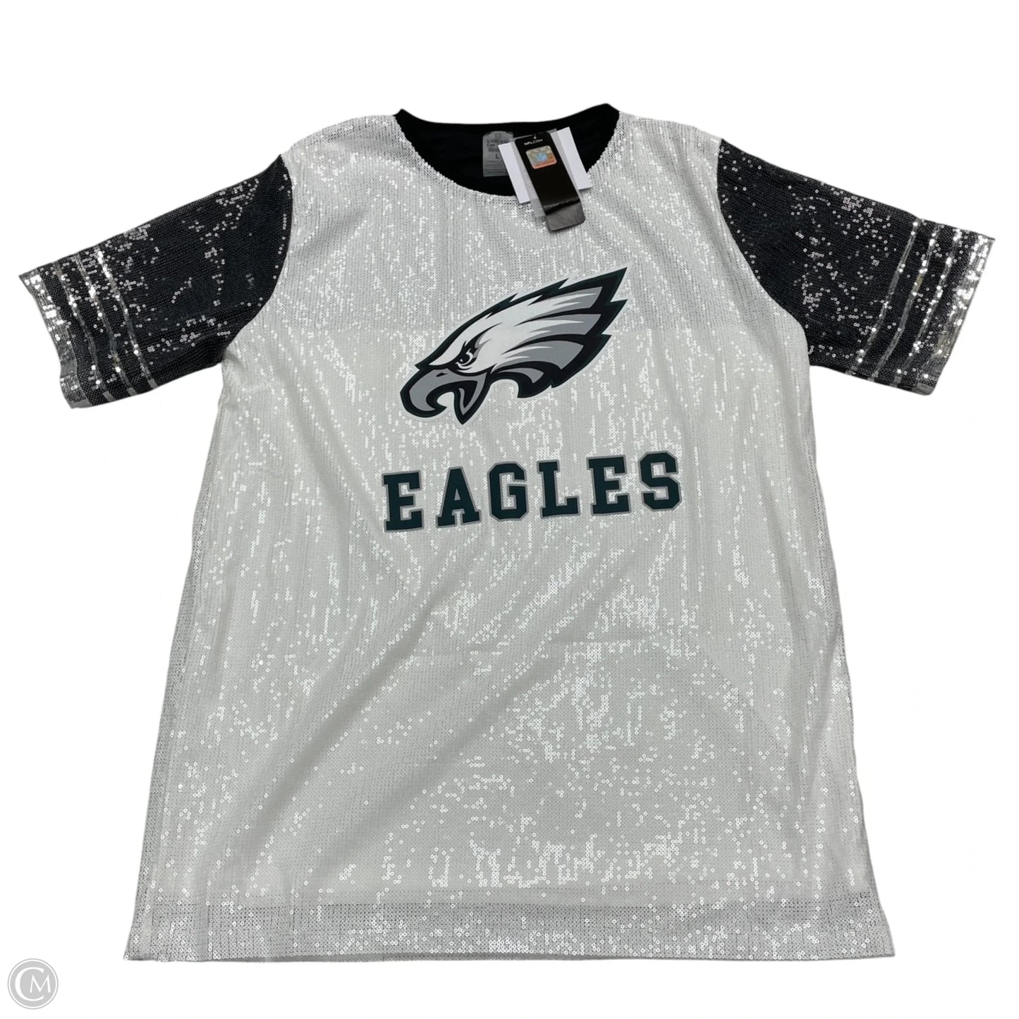 Dress Casual Short By Nfl In Black & White, Size: L