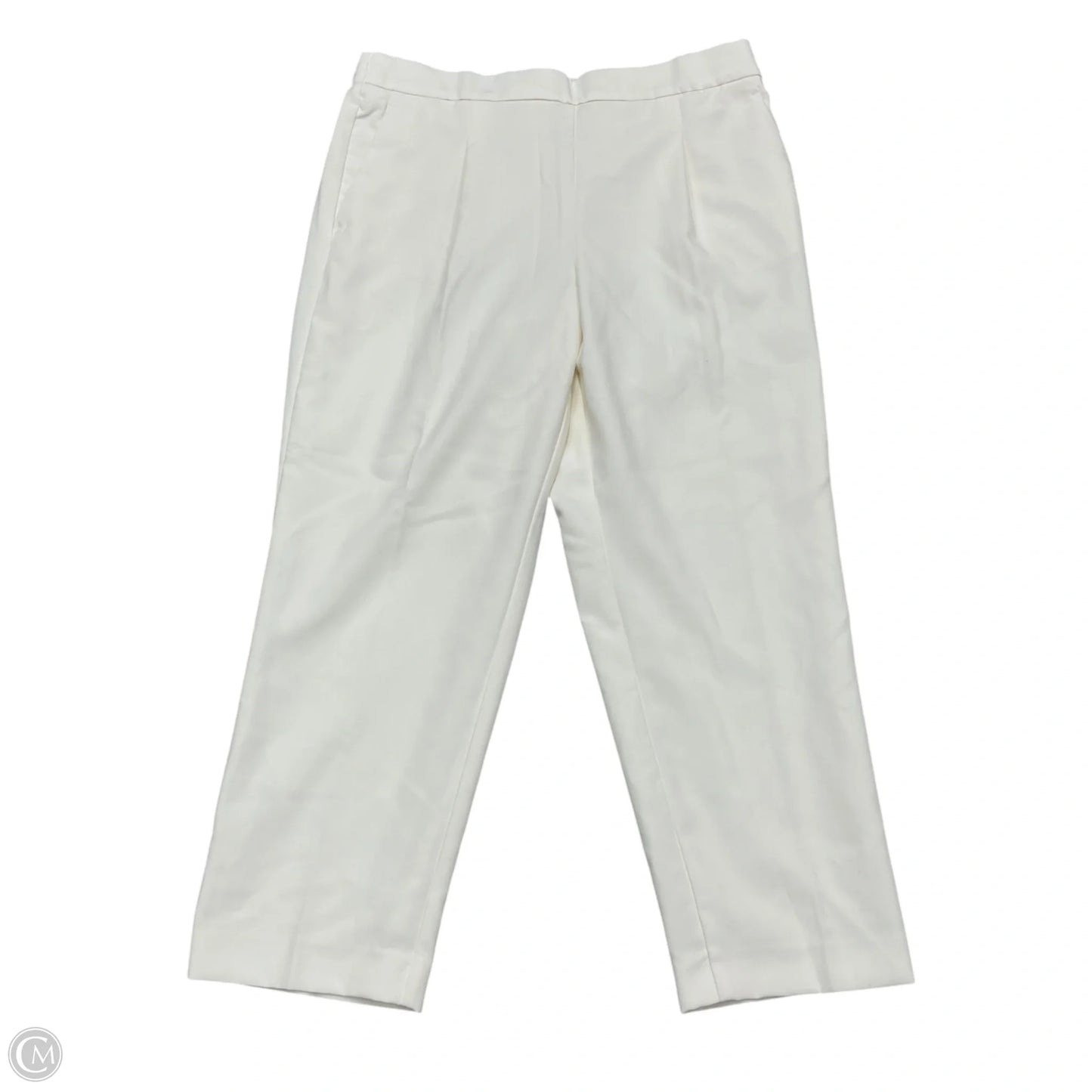 Pants Dress By Ann Taylor In White, Size: Lp