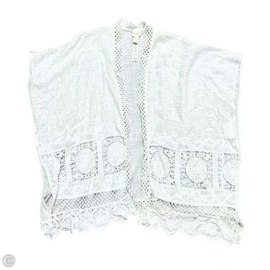 Kimono By Chicos In White, Size: S/M
