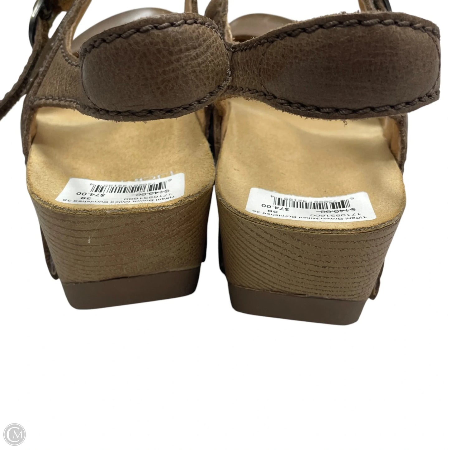 Shoes Heels Block By Dansko In Brown, Size: 7.5