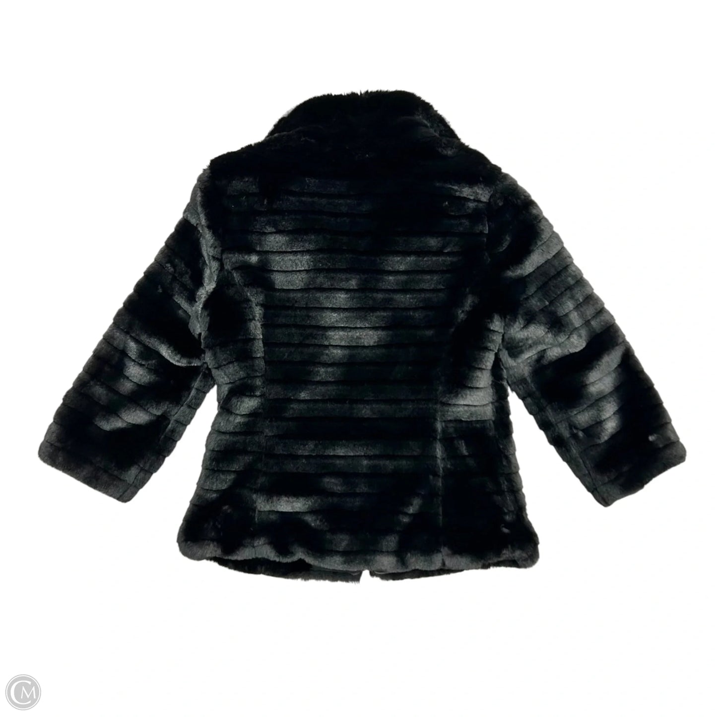 Jacket Faux Fur & Sherpa By Guess In Black, Size: Xs