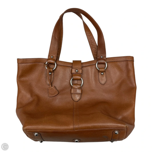 Handbag Leather By Banana Republic, Size: Large