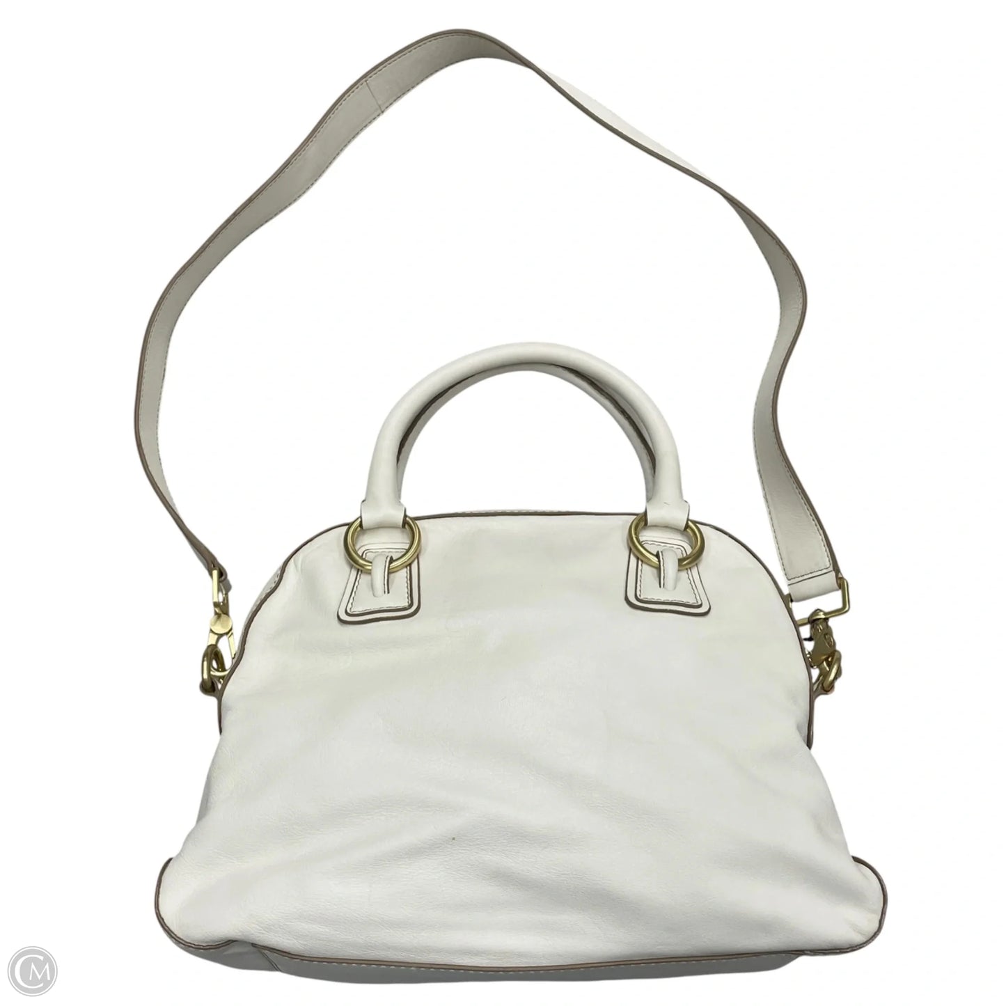Handbag Leather By Talbots, Size: Medium