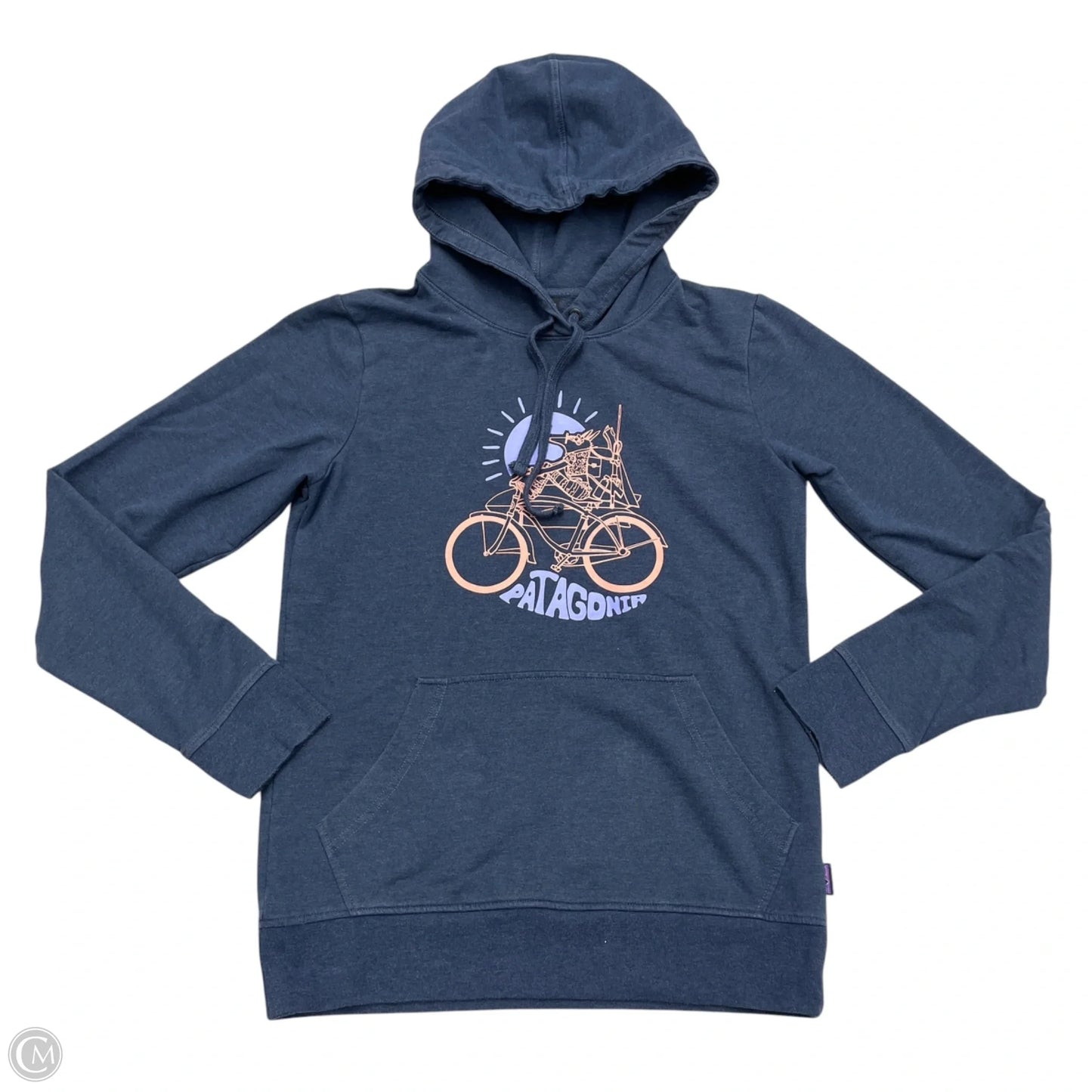 Sweatshirt Hoodie By Patagonia In Navy, Size: S