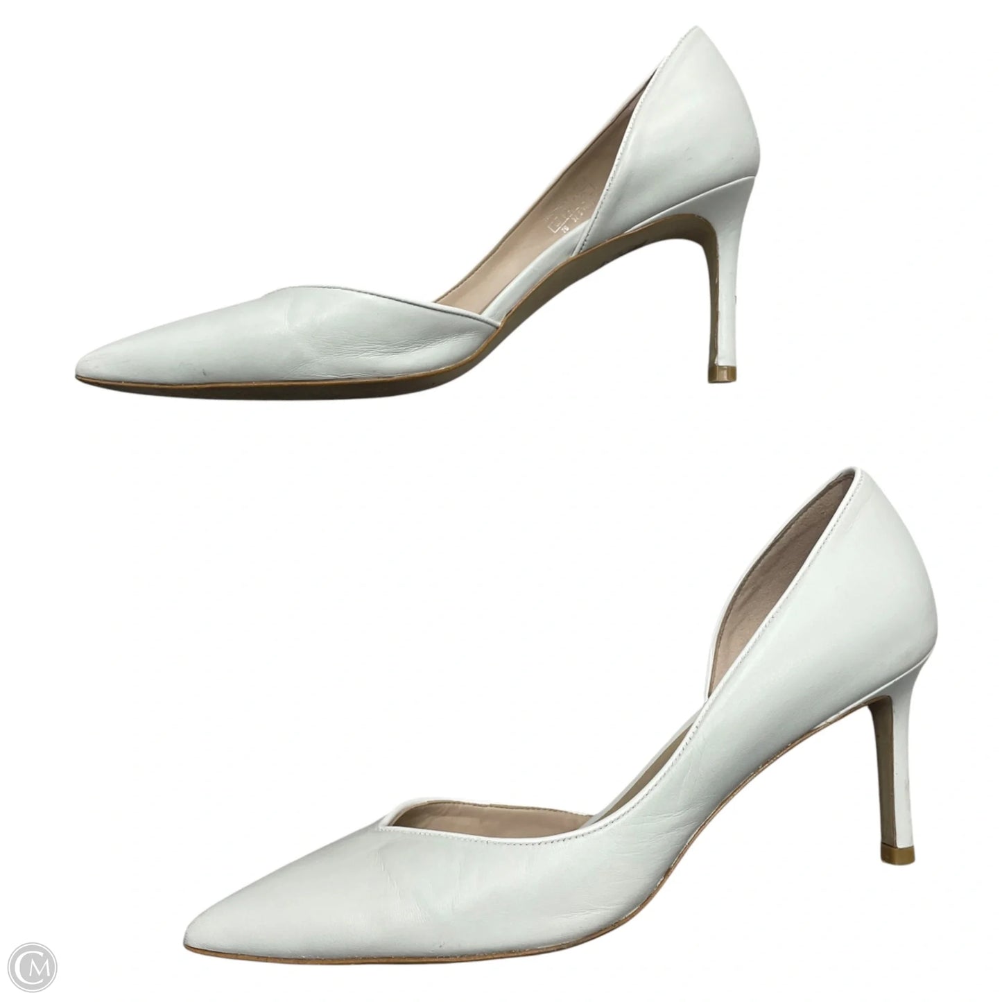 Shoes Designer By Stuart Weitzman In White, Size: 7