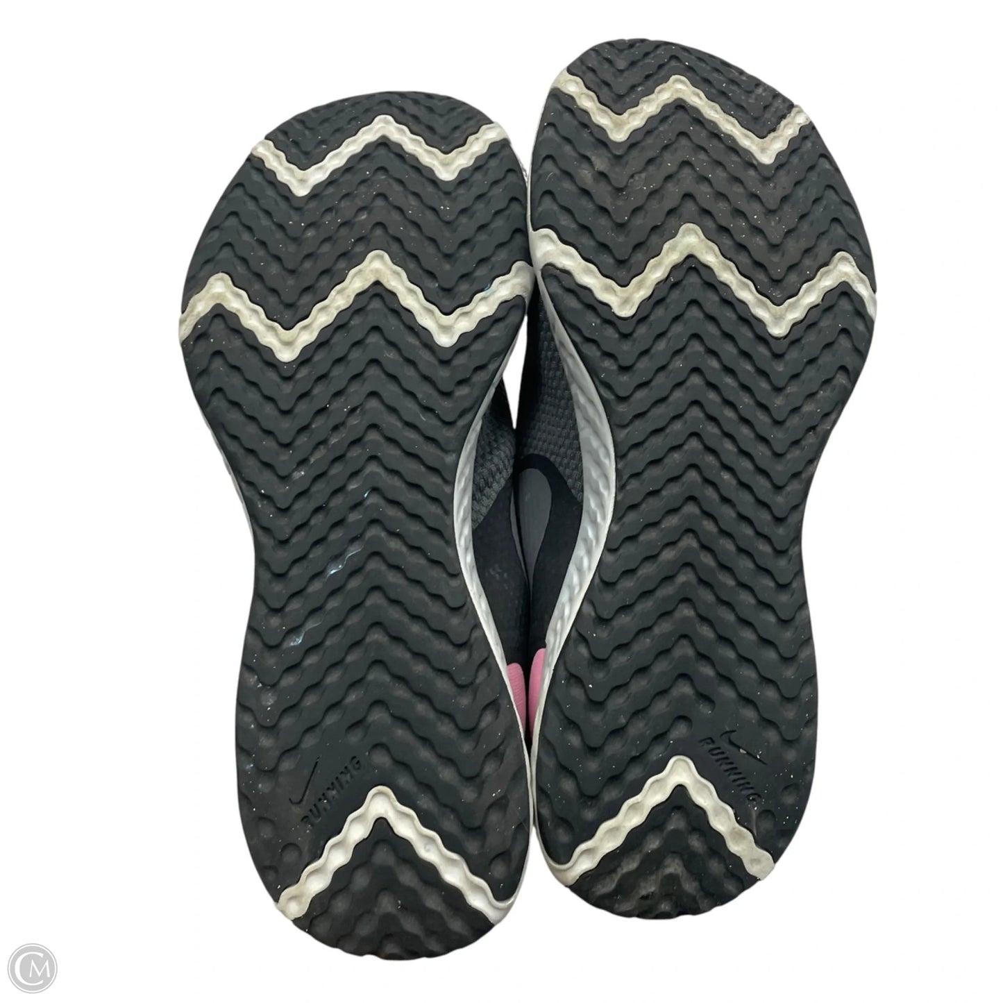 Shoes Athletic By Nike In Grey & Pink, Size: 7