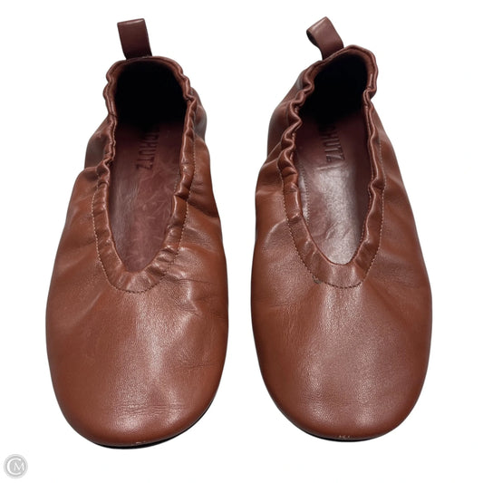 Shoes Flats By Schutz In Brown, Size: 7.5