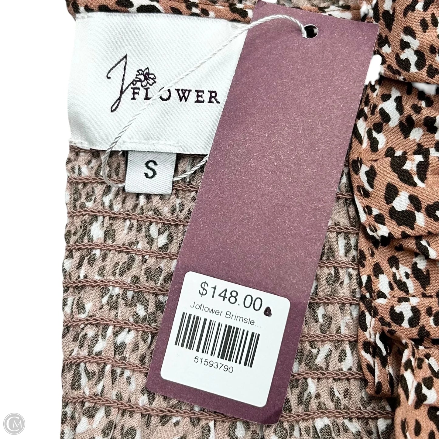 Top Long Sleeve By J Flower In Animal Print, Size: S