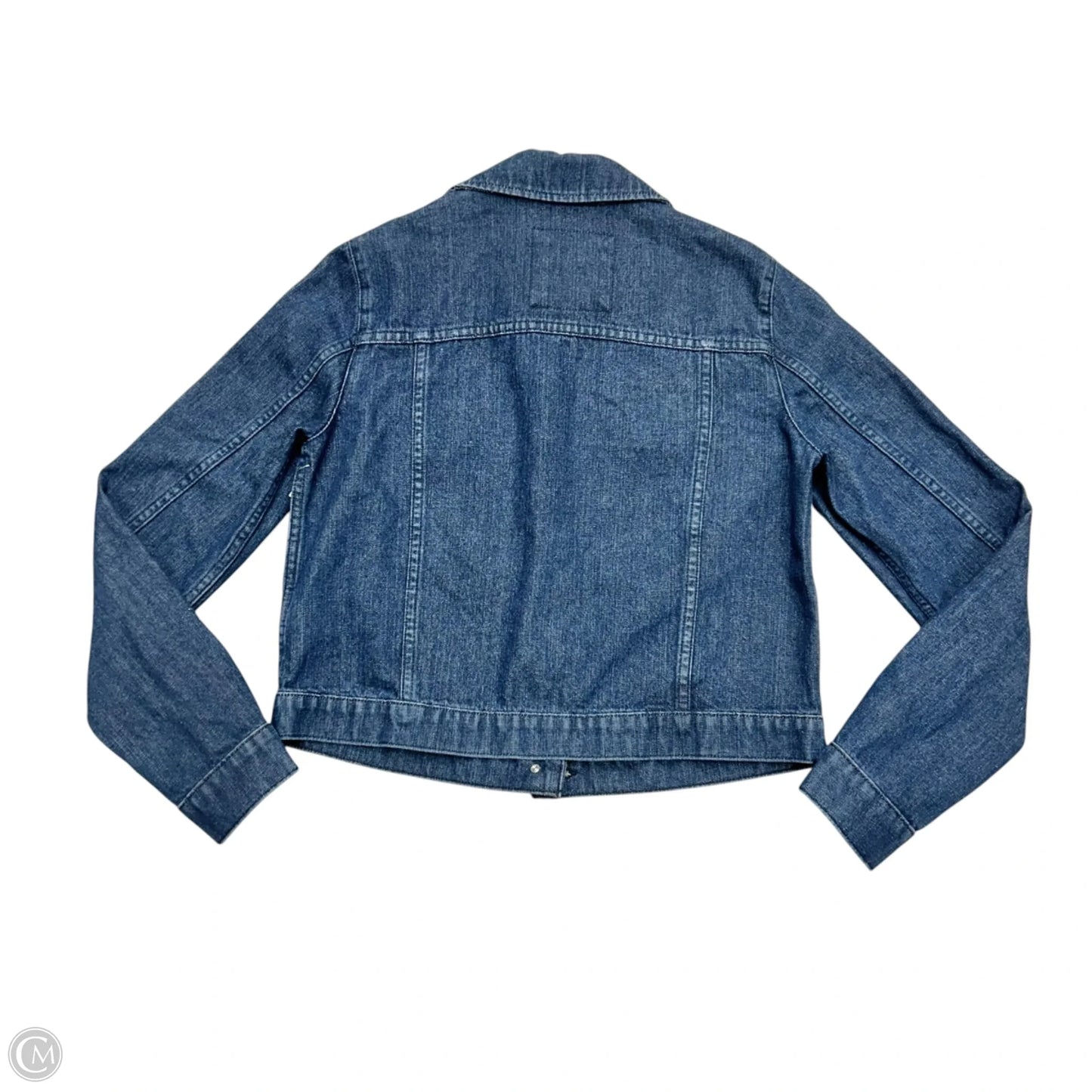 Jacket Denim By Michael By Michael Kors In Blue Denim, Size: M