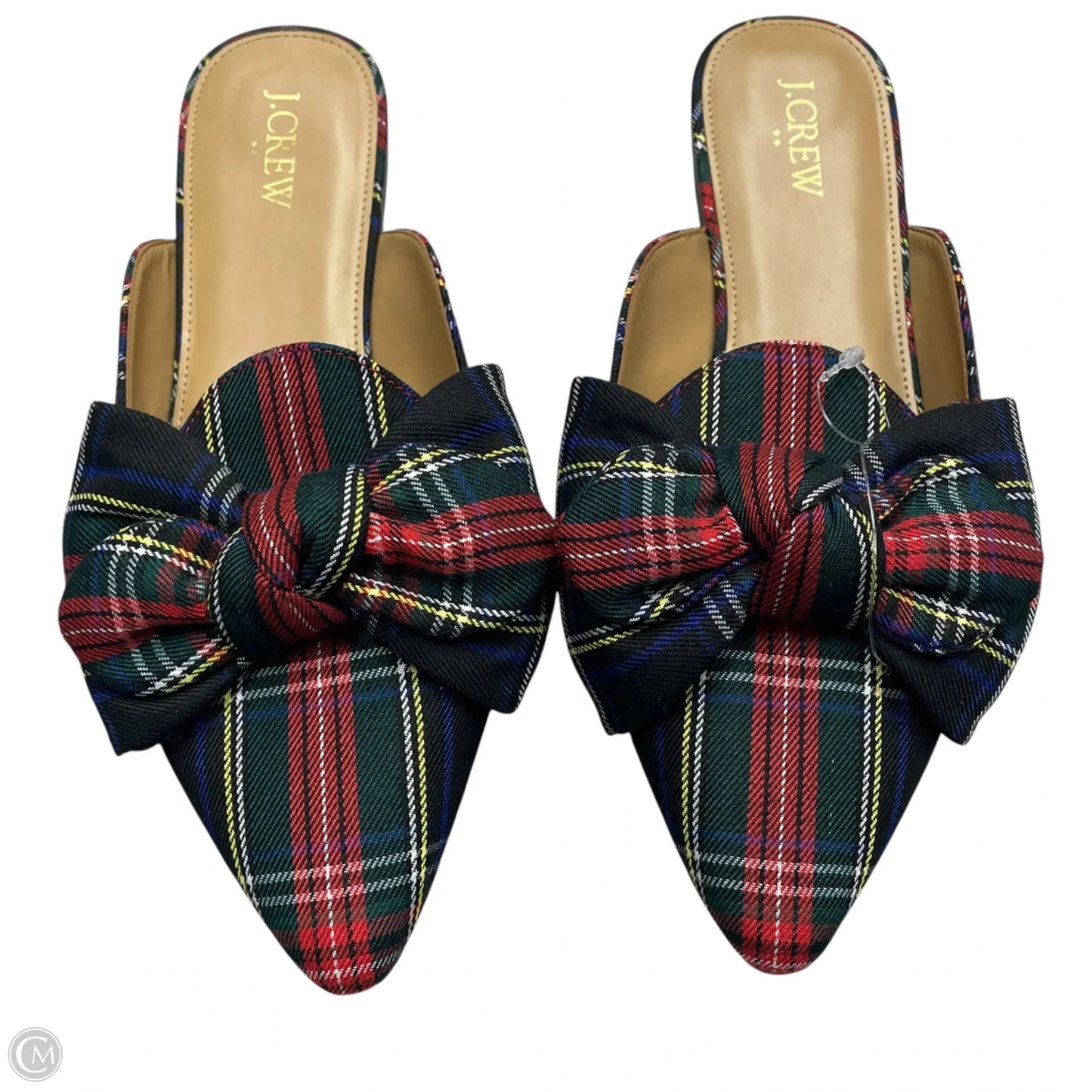 Shoes Flats By J. Crew In Plaid Pattern, Size: 9