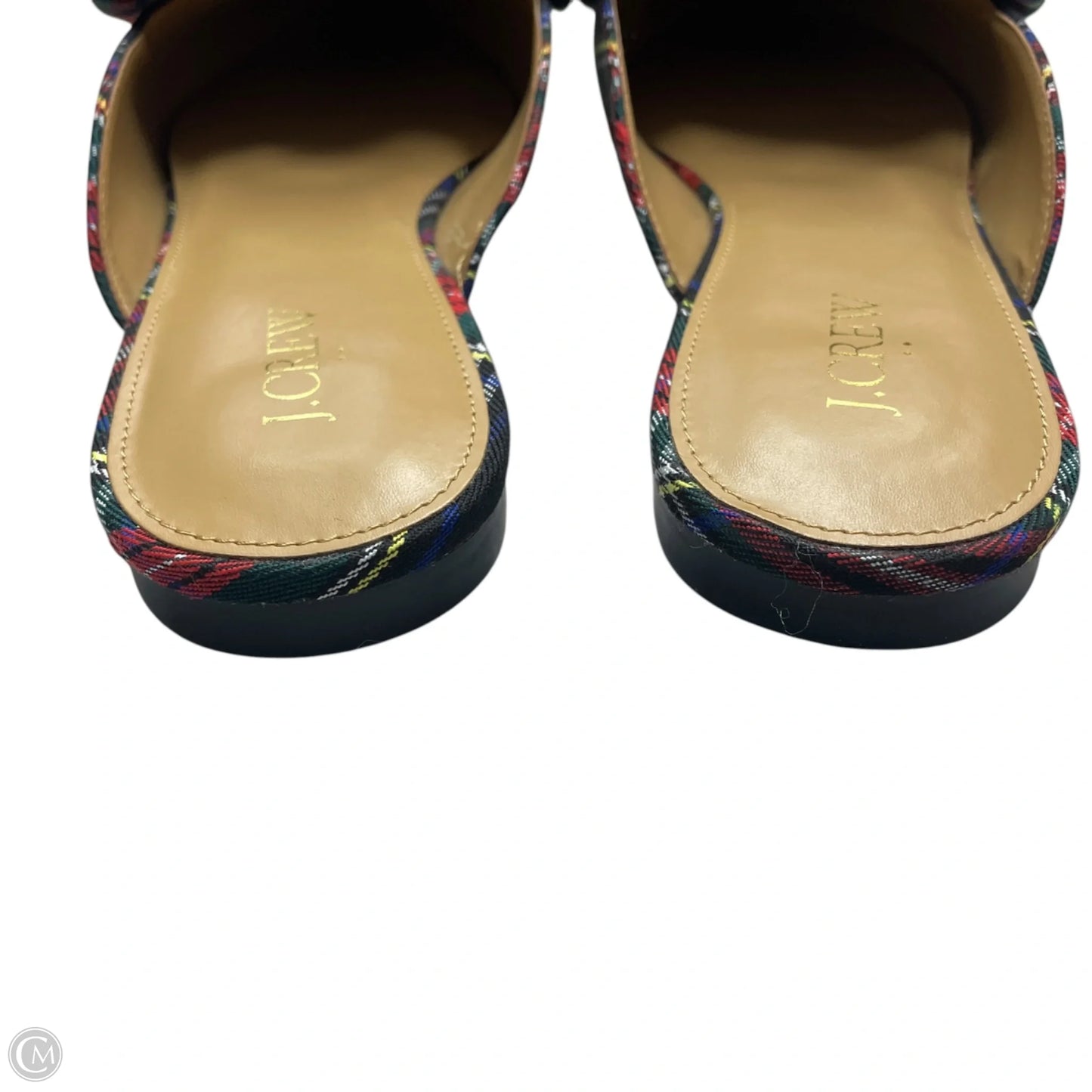 Shoes Flats By J. Crew In Plaid Pattern, Size: 9