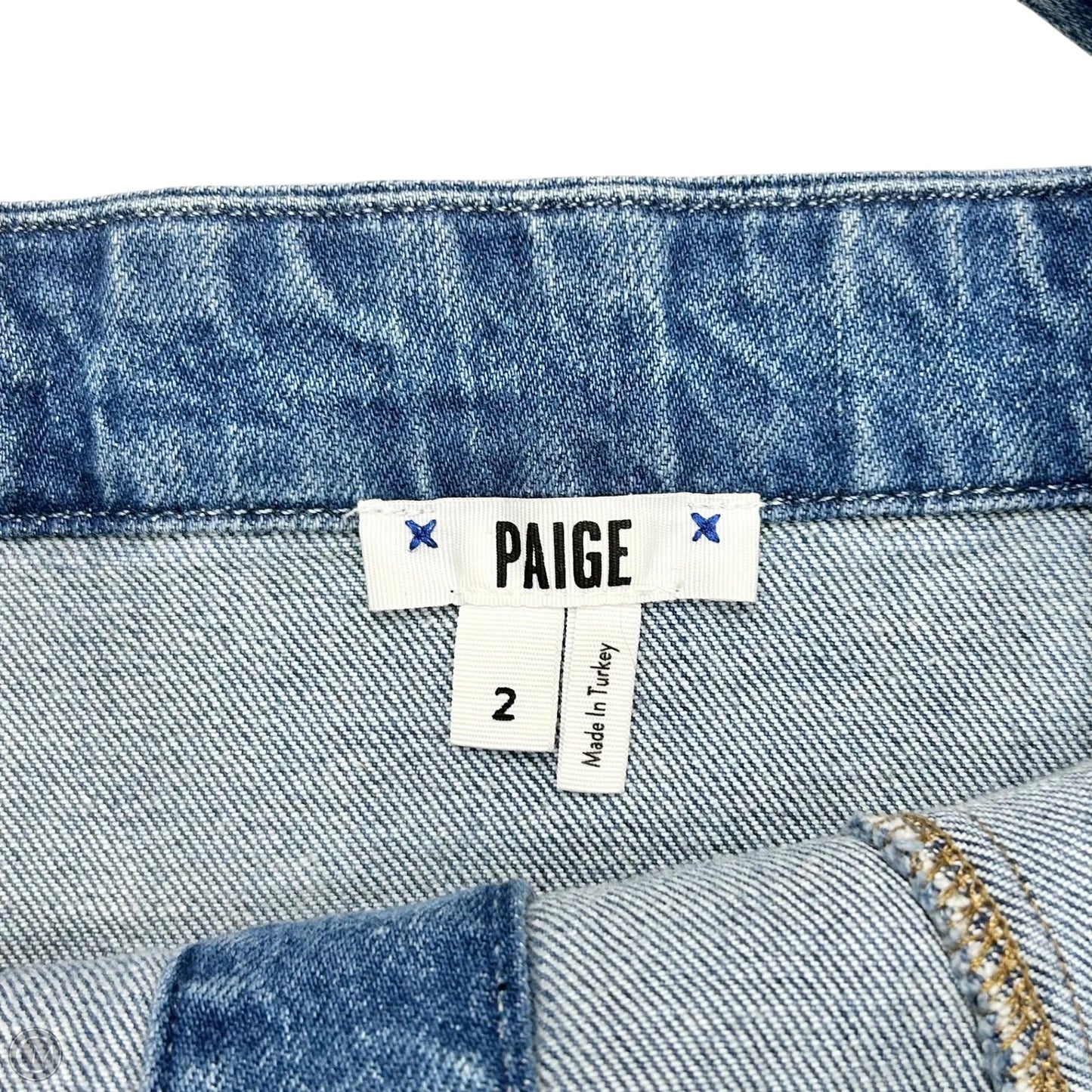 Jumpsuit By Paige In Blue Denim, Size: Xs