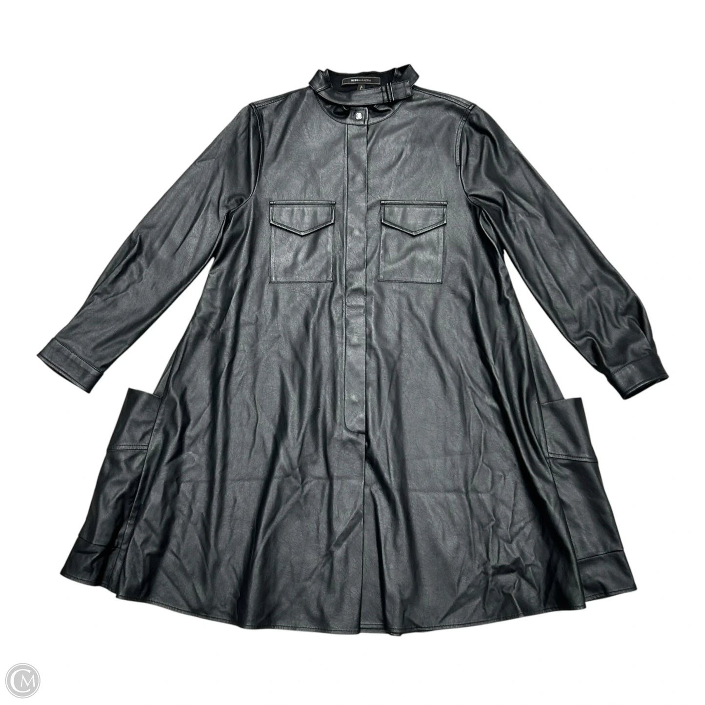 Dress Casual Midi By Bcbgmaxazria In Black, Size: Xxs
