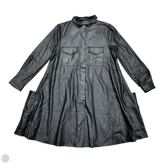 Dress Casual Midi By Bcbgmaxazria In Black, Size: Xxs