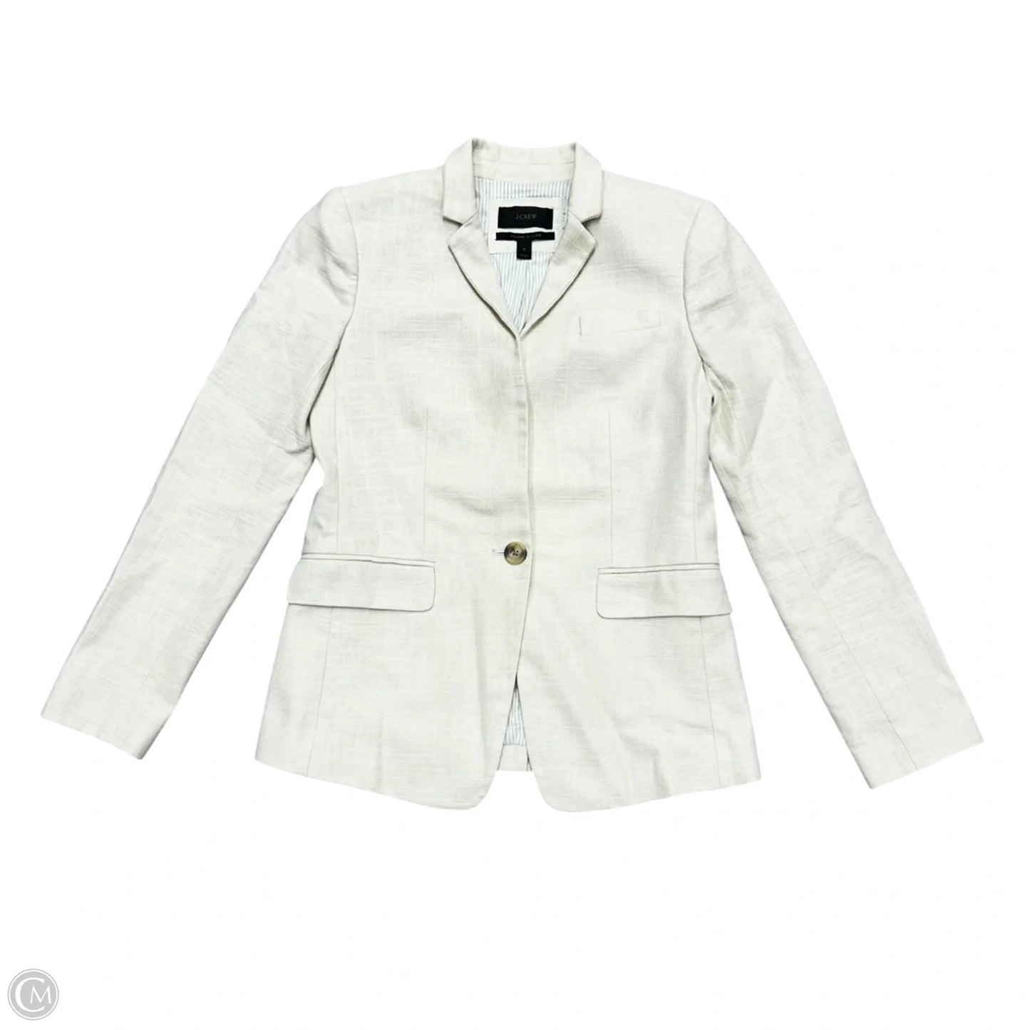 Blazer By J. Crew In Cream, Size: Xs