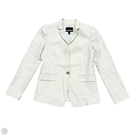 Blazer By J. Crew In Cream, Size: Xs