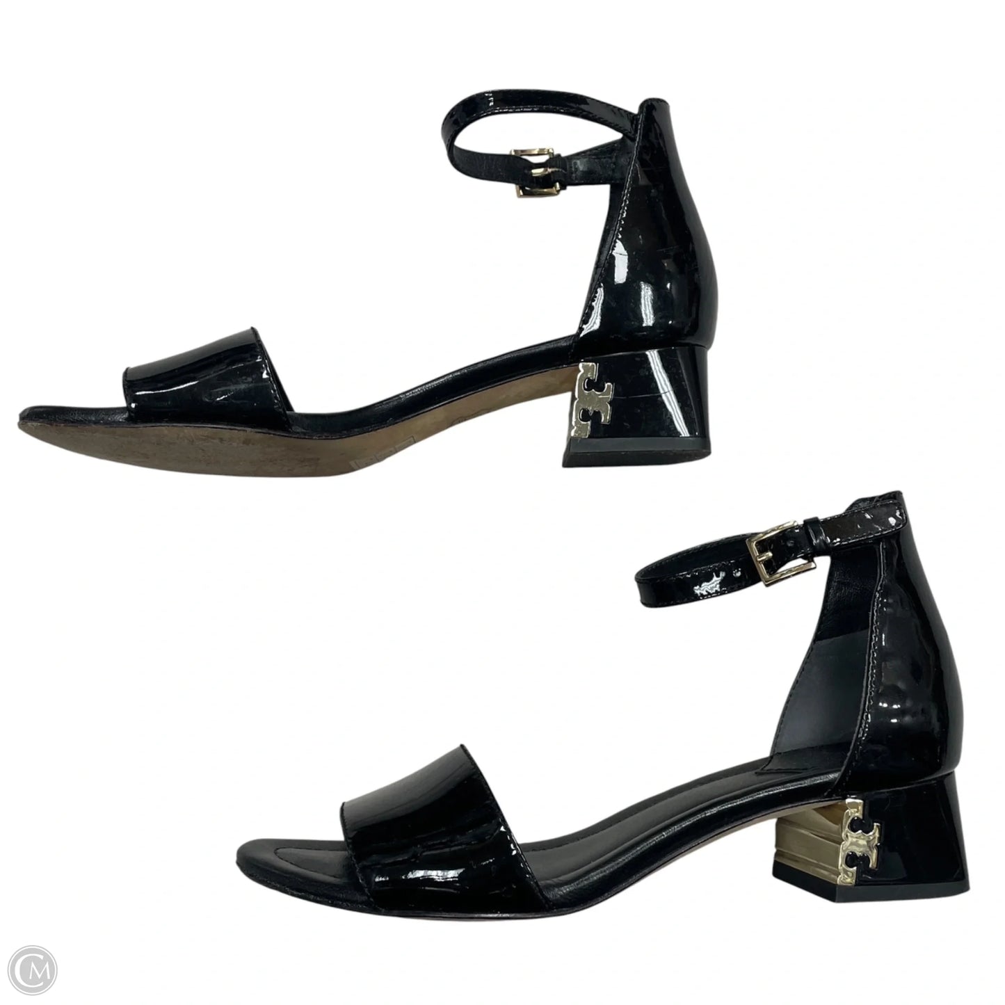 Sandals Designer By Tory Burch In Black, Size: 6