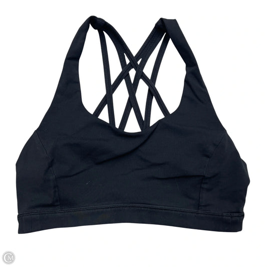Athletic Bra By Lululemon In Black, Size: S